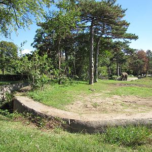 Henry Doorly Zoo 2010 - Part of African Elephant exhibit