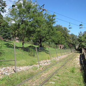 Henry Doorly Zoo 2010 - Skyrail and part of Cheetah Valley