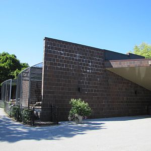 Henry Doorly Zoo 2010 - Side view and main entrance of the Cat Complex