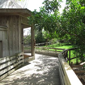 Gladys Porter Zoo 2010 - General view in the Indo-Australian section