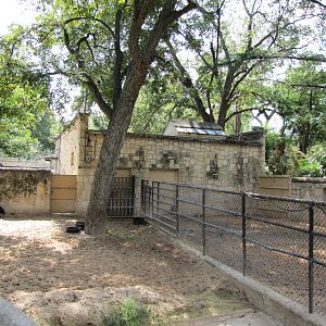 San Antonio Zoo 2010 - Part of the Malayan Tapir exhibit