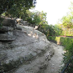 Dallas Zoo 2010 - Nubian Ibex exhibit in Wilds of Africa