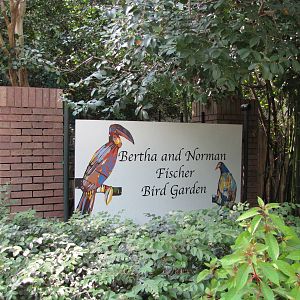 Houston Zoo 2010 - Fischer Bird Garden entrance