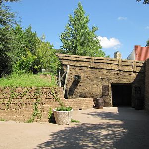 Cameron Park Zoo 2010 - Brazos River Country entrance
