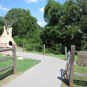 Cameron Park Zoo 2010 - General view in Brazos River Country