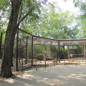 Caldwell Zoo 2010 - Front of the mixed South America exhibit