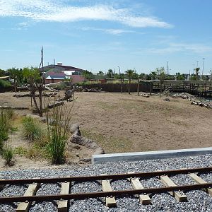 African Savanna Railroad View - New Exhibit In 2010