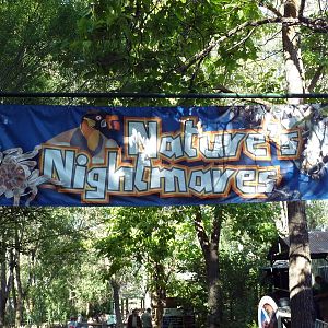 Nature's Nightmares Sign - Temporary 2010 Exhibit