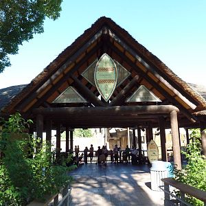 African Elephant Exhibit - Visitor Overlook