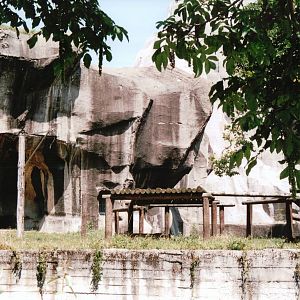 Zoo de Vincennes 2002 - Tiger exhibit