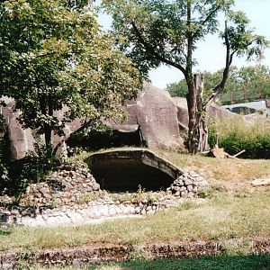 Zoo de Vincennes 2002 - Different part of the former Giant Panda exhibit