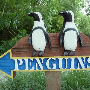 Penguin Exhibit - Sign