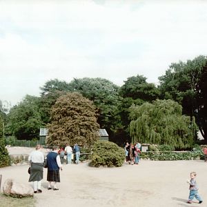 Hagenbeck 1995 - General view in front of the Flamingo exhibit