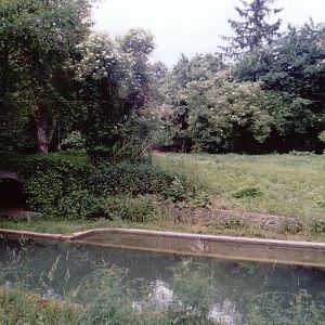 Hellabrunn 1999 - Front of the Amur Tiger exhibit