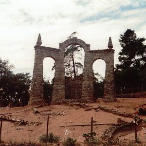 Lisbon Zoo 1997 - Mixed exhibit for Blackbuck and some deer?