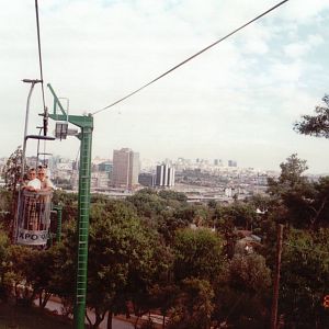 Lisbon Zoo 1997 - Skyrail scene