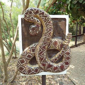 Reptile House - Entrance Sign