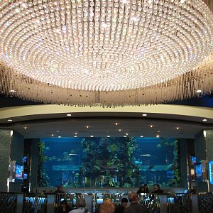 Chart House Aquarium at Golden Nugget Hotel Casino in Las Vegas - Lobby vie