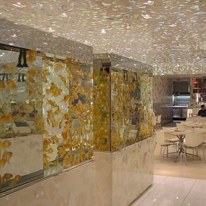 Goldfish Aquariums in Beijing Noodle No. 9 at Caesar's Palace in Las Vegas