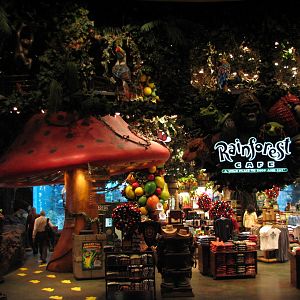 Rainforest Cafe at MGM Grand Hotel Casino in Las Vegas - Entrance