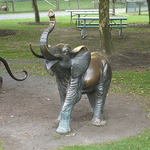 Elephant sculpture