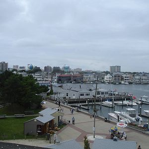 View from the aquarium