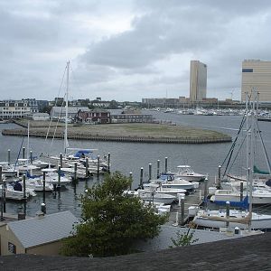View from the aquarium