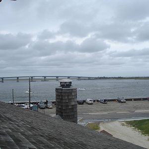 View from the aquarium