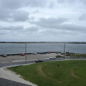 View from the aquarium