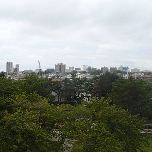View from the aquarium