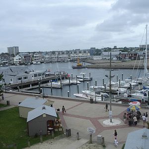 View from the aquarium