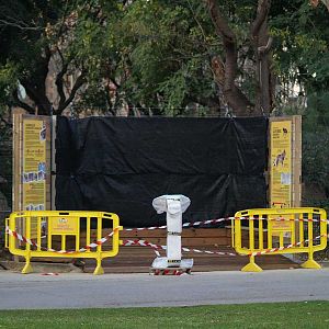 Zoo Barcelona - New viewing point for the Iberian wolves