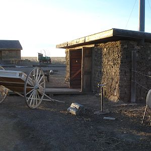Sod house