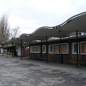 Tecton North Gate Kiosk at London Zoo, 15 January 2011