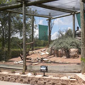 Aviary outside of the Reptile House