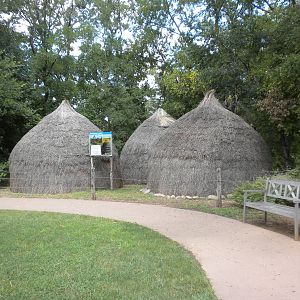 Native American huts