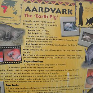 Excellent Signage at Blackpool Zoo 2011.