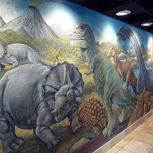 Reptile House - Dinosaur Mural
