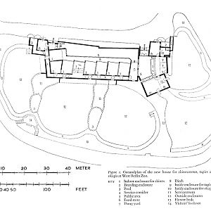 Plan of the Rhino, Tapir and Okapi House (1964)