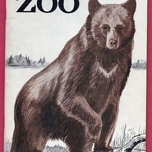 1954 Duluth Zoo Guide Book - Cover