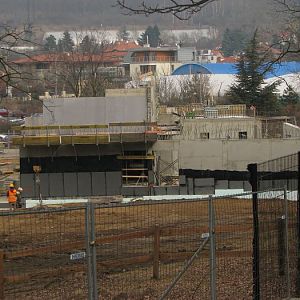 New hippo house contruction site