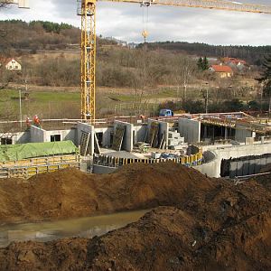 New elephant house contruction site