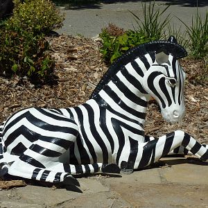 Zoo Montana - Zebra Statue