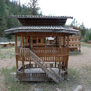 Miniature Wooden Village