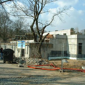 New Hippo House - Prague Zoo - March 2011