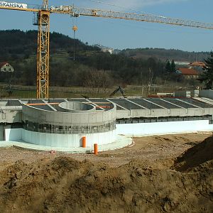 New Elephant House - Prague Zoo - March 2011