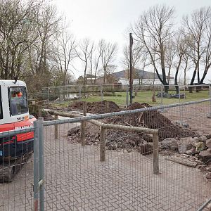 Giraffe Experience Area Construction - 31/03/2011