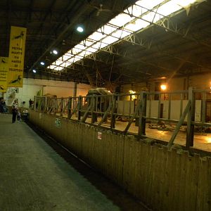 Asian Elephant Stalls at Blackpool Zoo 10th April 2011