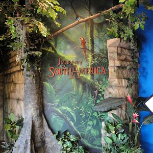 Journey to South America Entrance Mural