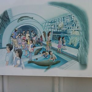 Concept Art for new Arctic exhibit